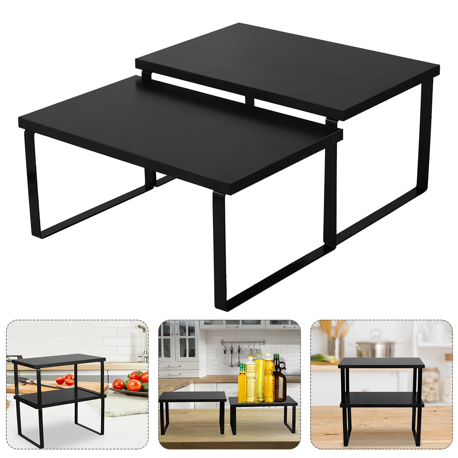 2Pcs Multifunctional Kitchen Shelf Wood Countertop Cabinet Storage Organizer Spice Rack for Pantry Desktop Clutter Free
2Pcs Multifunctional Kitchen Shelf Wood Countertop Cabinet Storage Organizer Spice Rack for Pantry Desktop Clutter Free