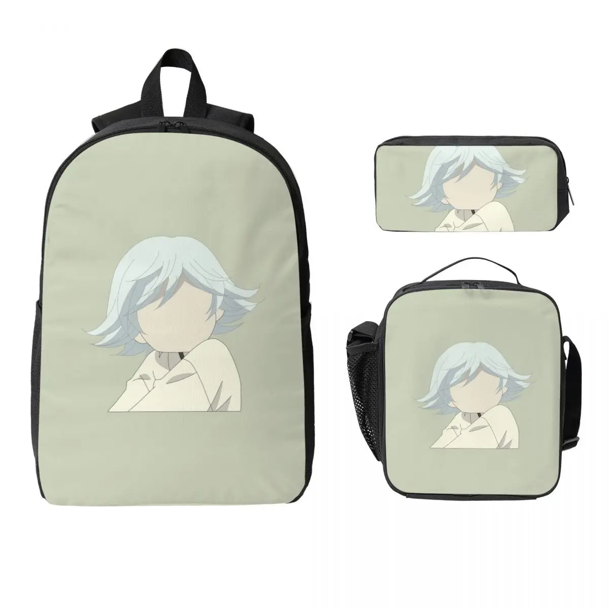 Mizuki Silver-Haired Chibi With Transformation Backpack Student Boy Girls BookBag School Bag 3ps Insulated Lunch Bag Pencil Case
Mizuki Silver-Haired Chibi With Transformation Backpack Student Boy Girls BookBag School Bag 3ps Insulated Lunch Bag Pencil Case