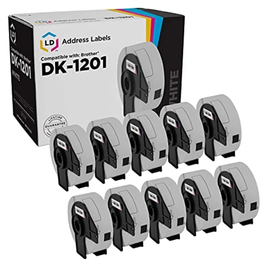 Compatible Address Label Replacements for DK-1201 1.1 inch x 3.5 inch 10-Pack
Compatible Address Label Replacements for DK-1201 1.1 inch x 3.5 inch 10-Pack