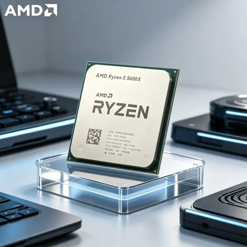 AMD Ryzen 5 5600X 6 Core 12 Thread CPU 3.7GHz Base 4.6GHz Boost 7NM AM4 Socket Desktop Gaming Processor Without Box
AMD Ryzen 5 5600X 6 Core 12 Thread CPU 3.7GHz Base 4.6GHz Boost 7NM AM4 Socket Desktop Gaming Processor Without Box