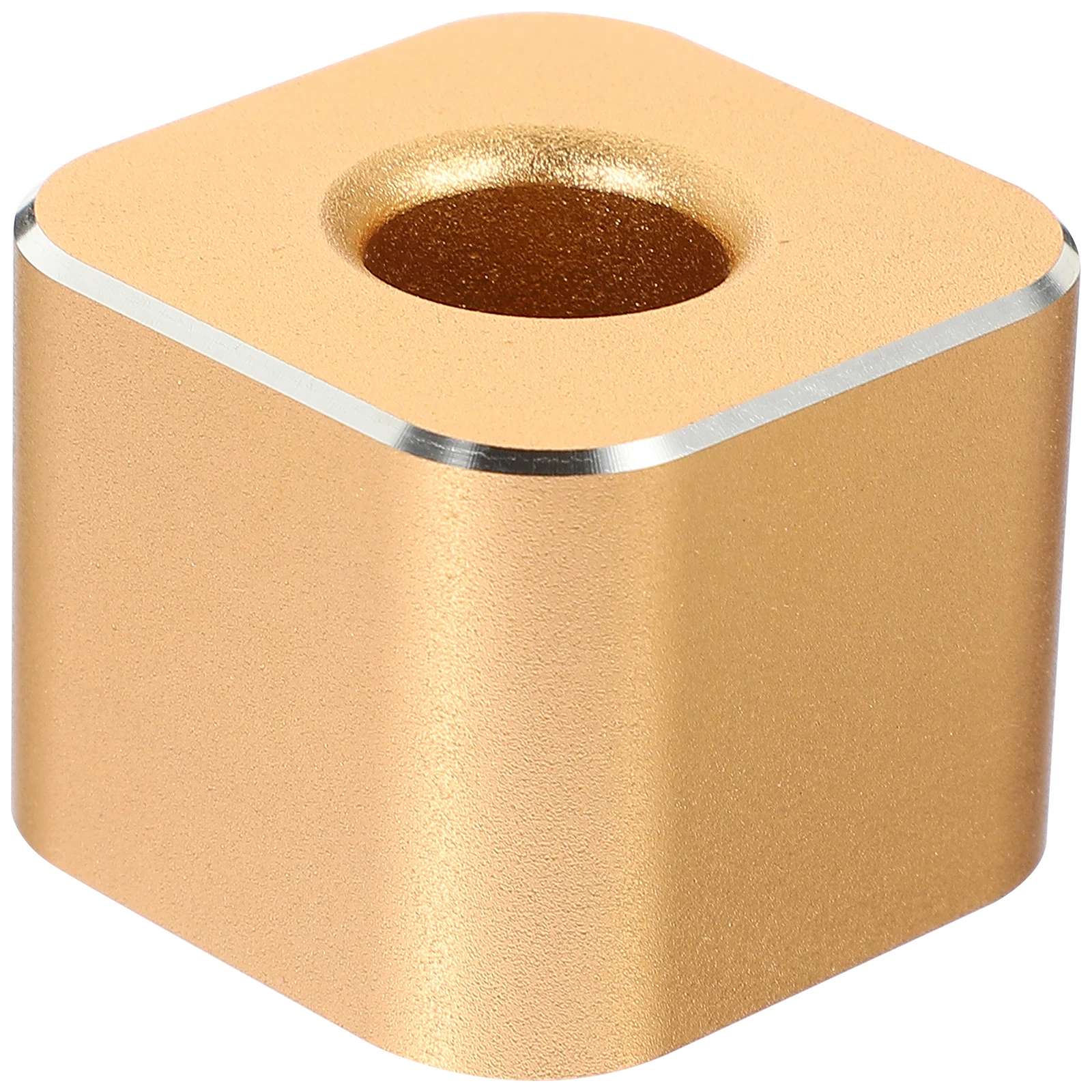 Square Round Hole Pen Holder Single Desk Storage Cube Aluminum Alloy Office Supplies Metal Stand For Quill Pens Writing Tools
Square Round Hole Pen Holder Single Desk Storage Cube Aluminum Alloy Office Supplies Metal Stand For Quill Pens Writing Tools