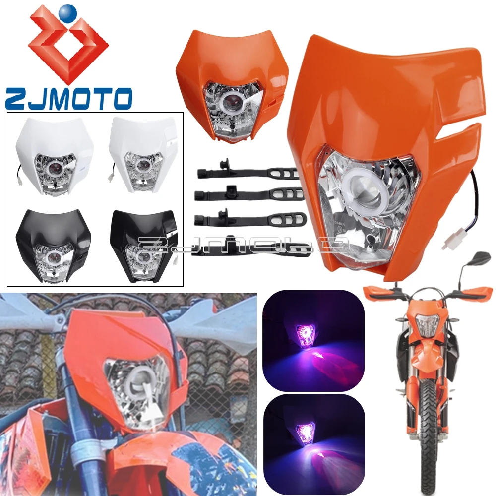 Обтекатель передней фары Dirt Bike Dual Sport для мотокросса DRL Hi/Lo Beam для XC-W EXC EXC-F Six Days FREERIDE 250 F 690 SMC R 14-21
Обтекатель передней фары Dirt Bike Dual Sport для мотокросса DRL Hi/Lo Beam для XC-W EXC EXC-F Six Days FREERIDE 250 F 690 SMC R 14-21