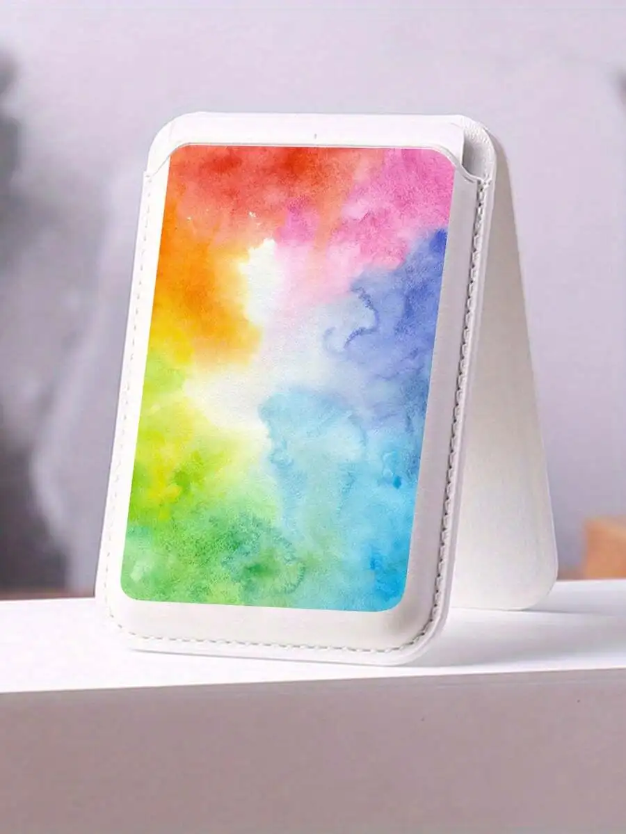 Watercolor Pattern MagSafe Wallet With 3 Card Slots RFID Blocking Adjustable Holder Ultra Thin For iPhone 16 15 14 13 12 Series
Watercolor Pattern MagSafe Wallet With 3 Card Slots RFID Blocking Adjustable Holder Ultra Thin For iPhone 16 15 14 13 12 Series
