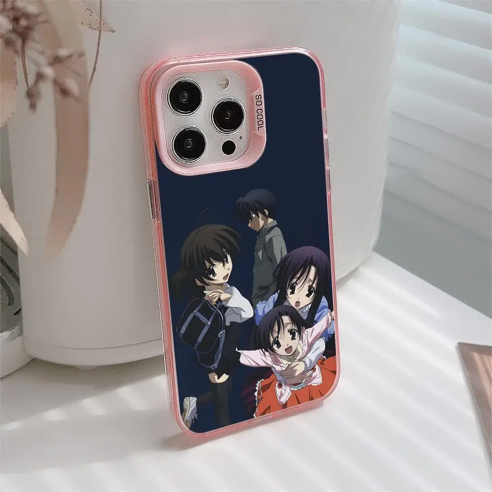 School Days Phone Case for iPhone 17 16 15 14 13 12 11 X XR XS Air Pro Max Plus Pink Colorful Silver Cover
School Days Phone Case for iPhone 17 16 15 14 13 12 11 X XR XS Air Pro Max Plus Pink Colorful Silver Cover