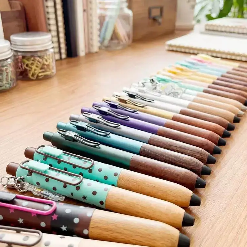 TANOOCI Limited Edition Polka-Dot Gel Pen,Low CG Weighted Build,Wood Grip Section,0.5mm Black Refillable Smooth ForSigning,Study
TANOOCI Limited Edition Polka-Dot Gel Pen,Low CG Weighted Build,Wood Grip Section,0.5mm Black Refillable Smooth ForSigning,Study