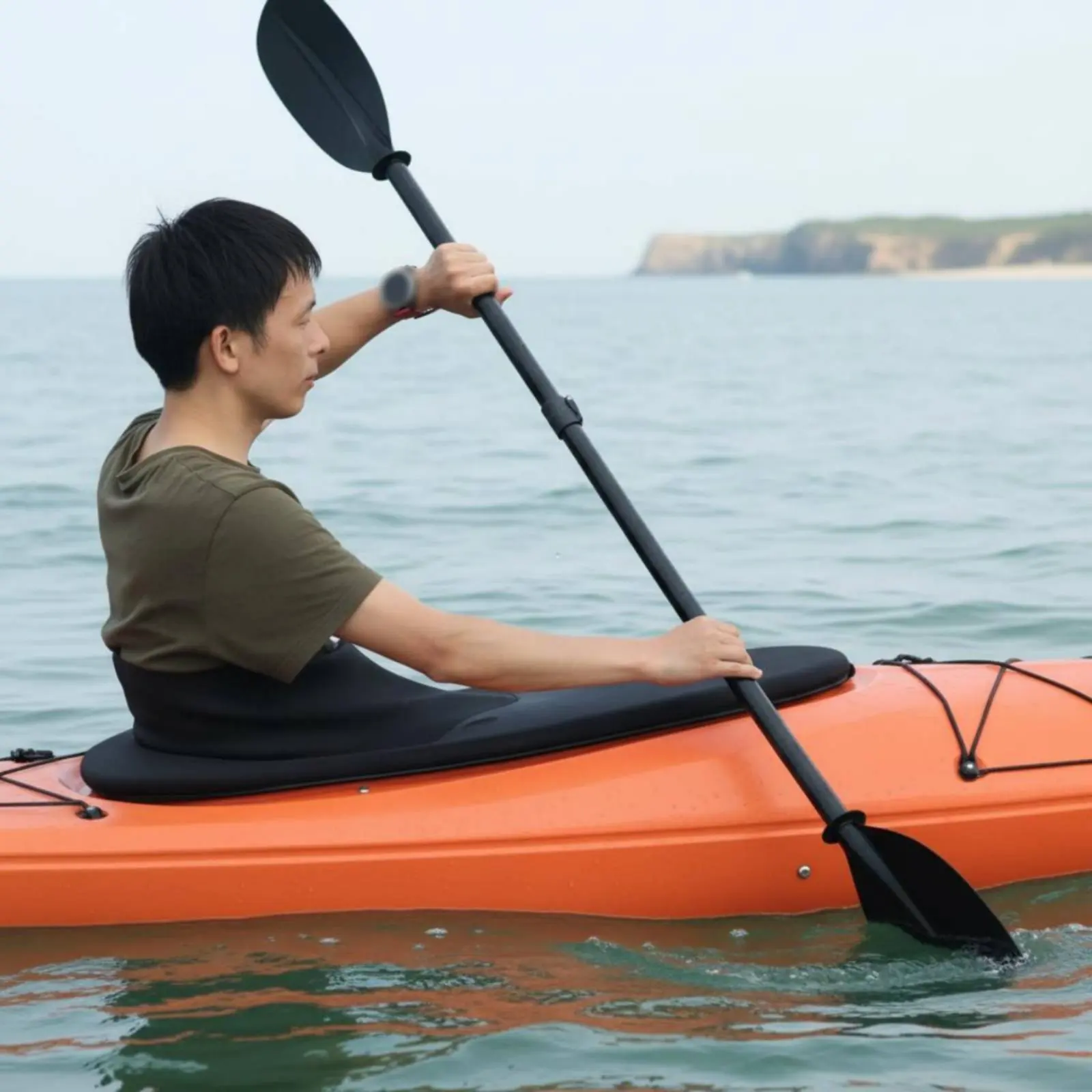 Kayak Spray Skirt Front Grab Loop Spray Skirt Cockpit Cover Matte Finish Water Sports Gear Easy to Install for Paddling
Kayak Spray Skirt Front Grab Loop Spray Skirt Cockpit Cover Matte Finish Water Sports Gear Easy to Install for Paddling