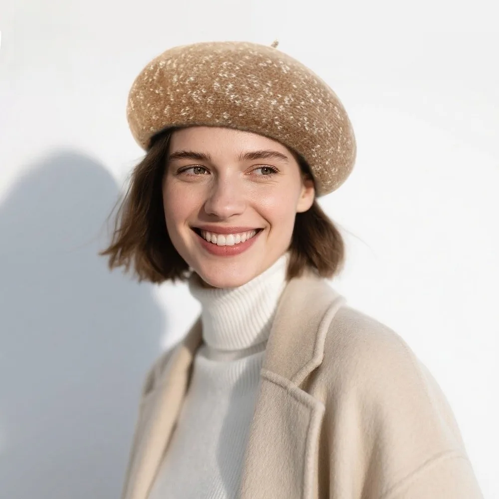 Vintage Wool Women Berets Keep Warm Elastic British Beanie Hat Knitted Korean Style Artist Hat Autumn
Vintage Wool Women Berets Keep Warm Elastic British Beanie Hat Knitted Korean Style Artist Hat Autumn