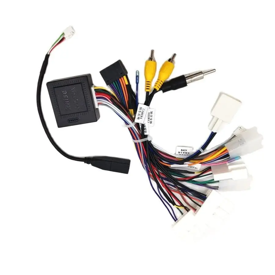 16 Pin Wire Harness Power Cable w/ Canbus Box For Toyota RAV4 Camry Corolla C-HR
16 Pin Wire Harness Power Cable w/ Canbus Box For Toyota RAV4 Camry Corolla C-HR