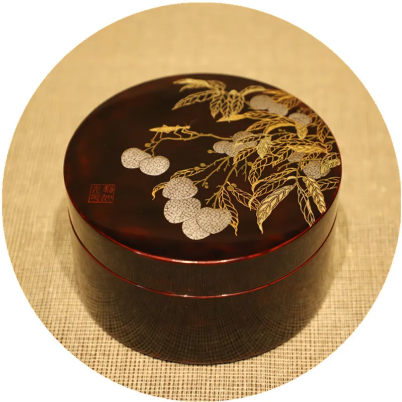 Large lacquer painting process Basswood tire National lacquer rhino skin Go storage tank
Large lacquer painting process Basswood tire National lacquer rhino skin Go storage tank