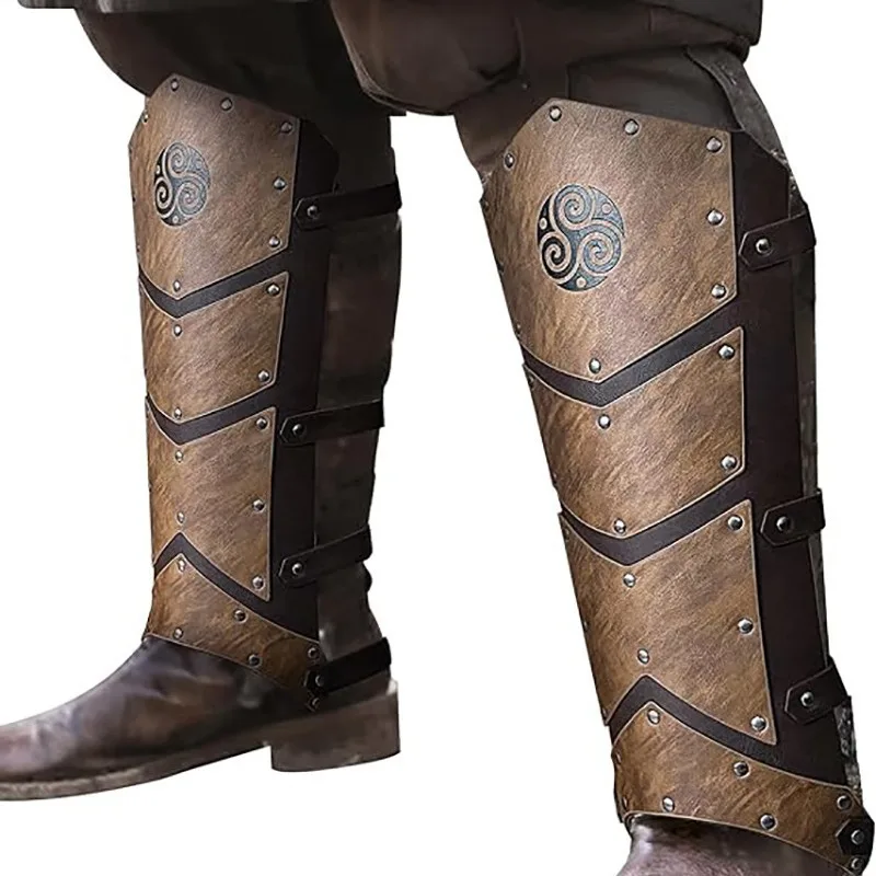 Cross Border Medieval Renaissance Viking Leather Legs Armor Leggings Halloween Cosplay Dress Up Props
Cross Border Medieval Renaissance Viking Leather Legs Armor Leggings Halloween Cosplay Dress Up Props
