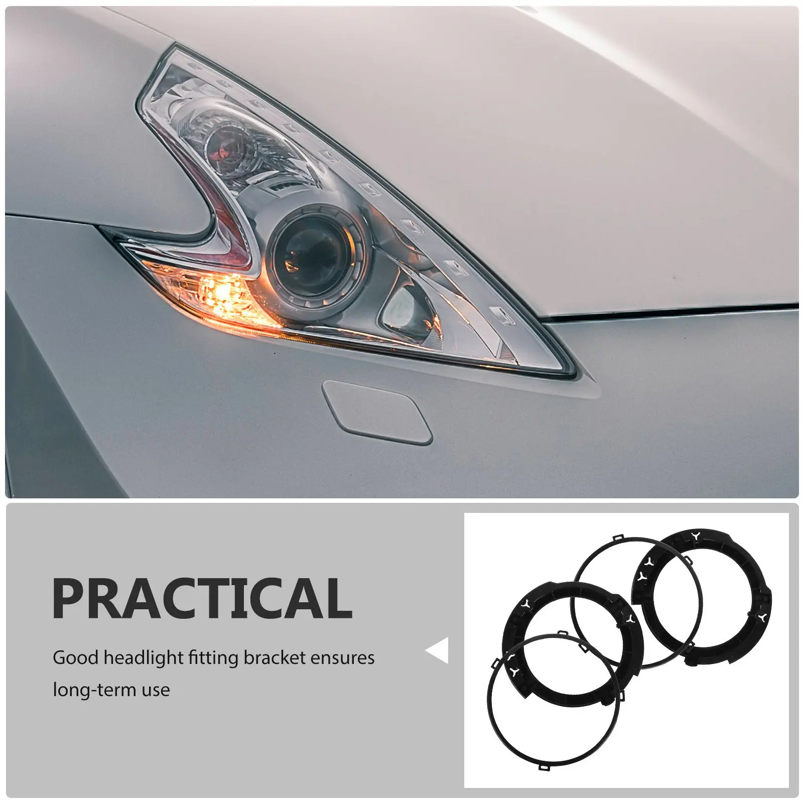 2Sets Car Headlight Bracket Holder Stable Mount Fixator Quick Installation Durable Headlamp Accessory Headlight Bracket
2Sets Car Headlight Bracket Holder Stable Mount Fixator Quick Installation Durable Headlamp Accessory Headlight Bracket