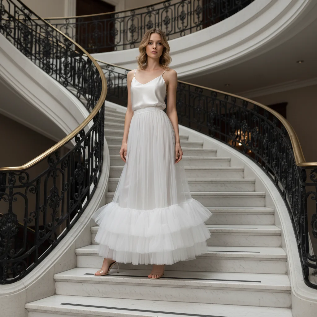 Свадебная мягкая тюлевая нижняя юбка, русский мягкий тюль, гладкая атласная лента, многослойная мини-юбка, милый свадебный аксессуар GT04
Свадебная мягкая тюлевая нижняя юбка, русский мягкий тюль, гладкая атласная лента, многослойная мини-юбка, милый свадебный аксессуар GT04