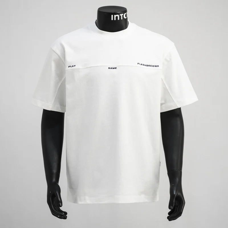 Splicing short sleeved T-shirt for men 2025 retro street niche design, round neck short sleeved top, summer clothing
Splicing short sleeved T-shirt for men 2025 retro street niche design, round neck short sleeved top, summer clothing