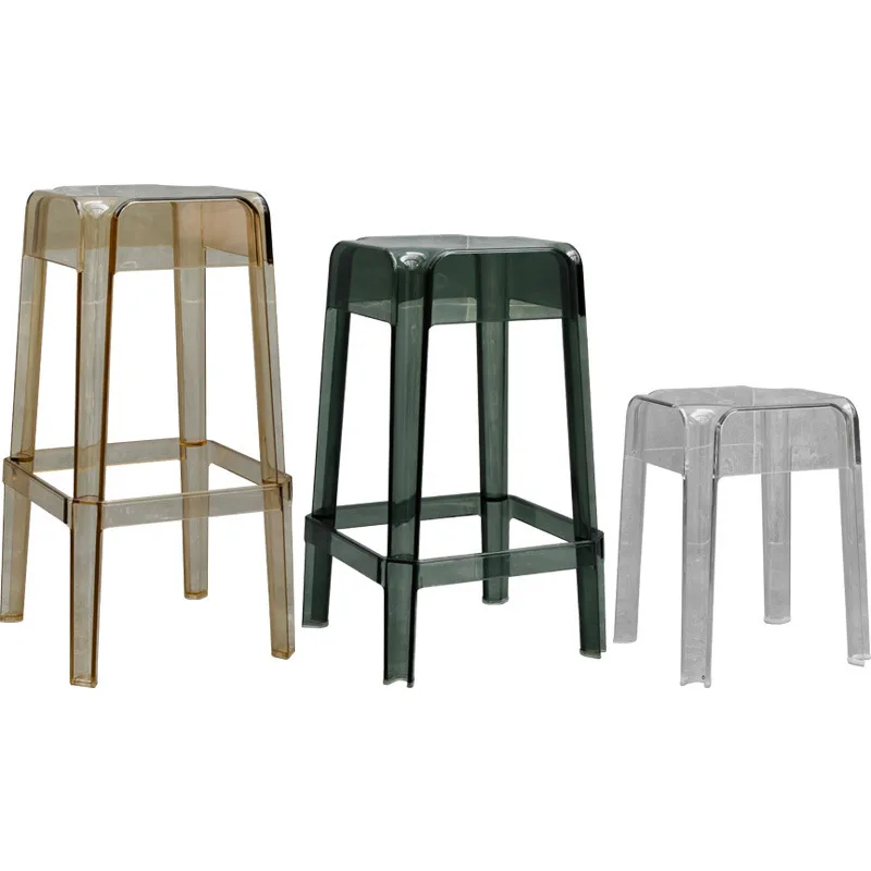 Modern simple acrylic transparent square stool ins Internet celebrity dining crystal bar stool creative
Modern simple acrylic transparent square stool ins Internet celebrity dining crystal bar stool creative