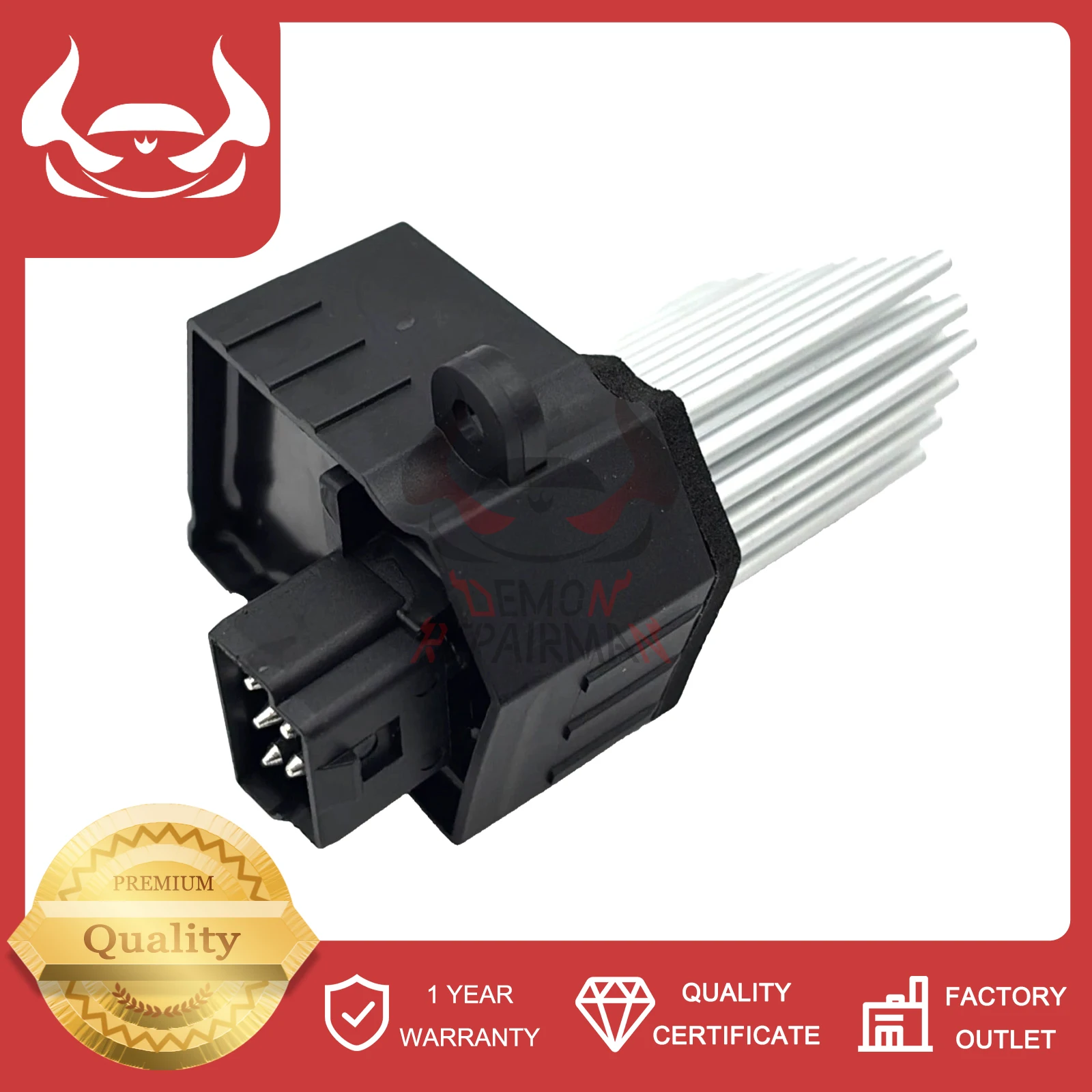 New Blower Motor Resistor FSU 64116920365 64116929540 Compatible With BMW E46 E39 E53 X5 X3 1997-2010 2.5L 3.0L 4.4L Engine
New Blower Motor Resistor FSU 64116920365 64116929540 Compatible With BMW E46 E39 E53 X5 X3 1997-2010 2.5L 3.0L 4.4L Engine