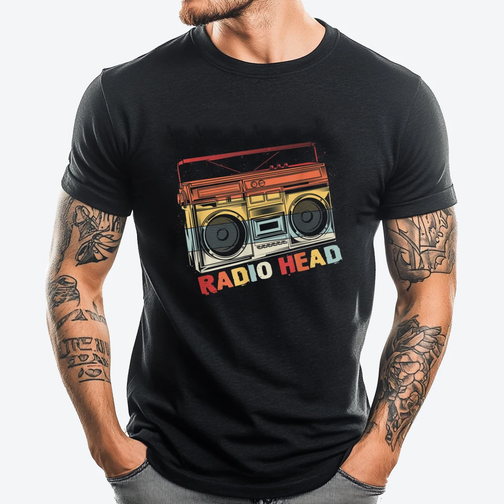 Vintage Radio In Head Music Matching Band Cassette Player Tee Shirt Clothes T Shirt Homme Harajuku
Vintage Radio In Head Music Matching Band Cassette Player Tee Shirt Clothes T Shirt Homme Harajuku