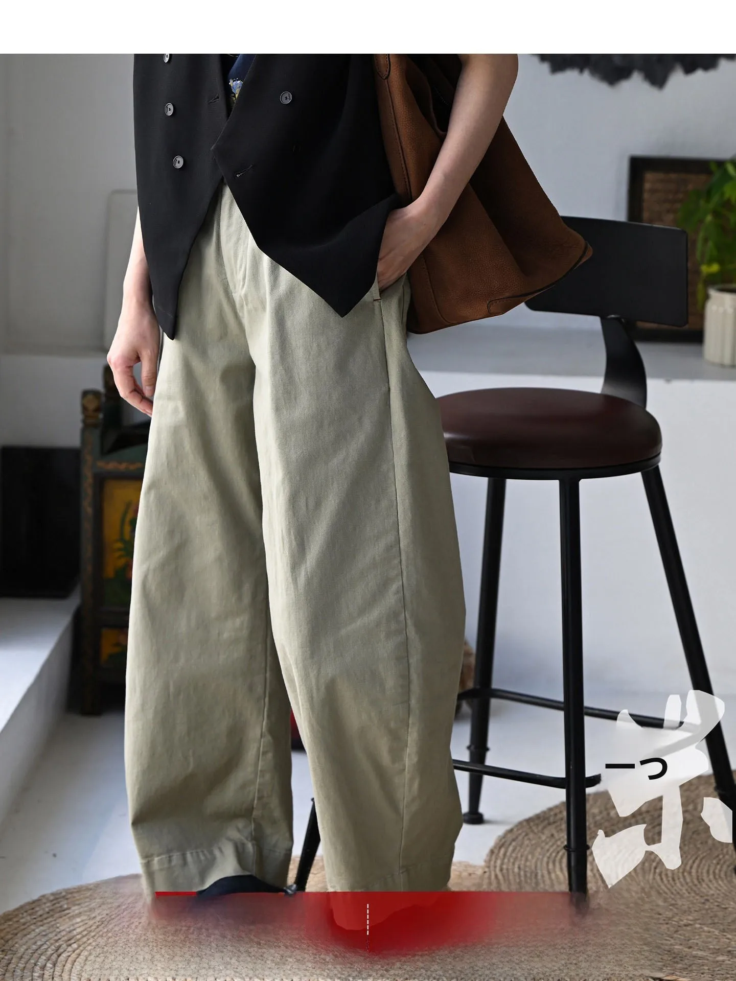 Casual Loose Pure Cotton Straight Leg Knife Pants Women's Spring Milan Declaration Elastic Waist Cuffed Warm Fashionable Ladi...
Casual Loose Pure Cotton Straight Leg Knife Pants Women's Spring Milan Declaration Elastic Waist Cuffed Warm Fashionable Ladi...