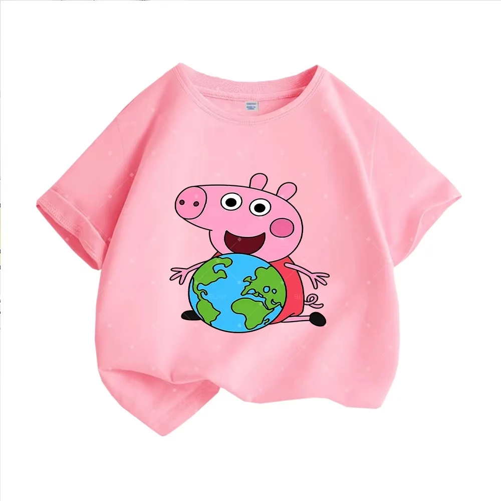 2026 Cute Peppa Pig Printed Kids T-Shirt, Adorable Cartoon Design for Little Ones, Comfortable and loose children's family wear
2026 Cute Peppa Pig Printed Kids T-Shirt, Adorable Cartoon Design for Little Ones, Comfortable and loose children's family wear