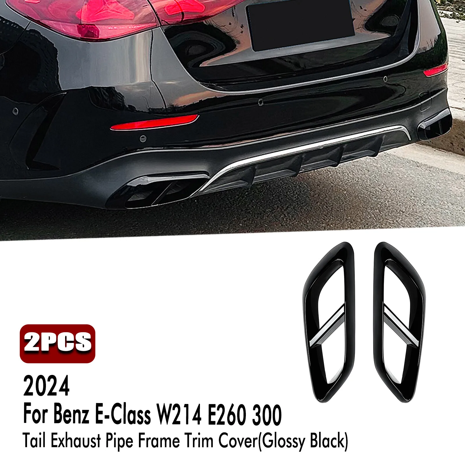 Для Mercedes-Benz E-класса W214 CLE Coupe C236 2023 2024 2025: Аксессуары для автомобиля, накладка на выхлопную трубу, заглушка глушителя, декоративная накладка на выхлопную систему
Для Mercedes-Benz E-класса W214 CLE Coupe C236 2023 2024 2025: Аксессуары для автомобиля, накладка на выхлопную трубу, заглушка глушителя, декоративная накладка на выхлопную систему