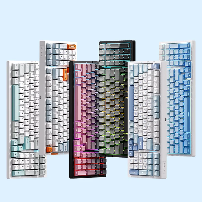 Mchose G98 Customized Mechanical Keyboard Three-Mode Hot Plug Game Mechanical Keyboard Low Delay And High Performance
Mchose G98 Customized Mechanical Keyboard Three-Mode Hot Plug Game Mechanical Keyboard Low Delay And High Performance