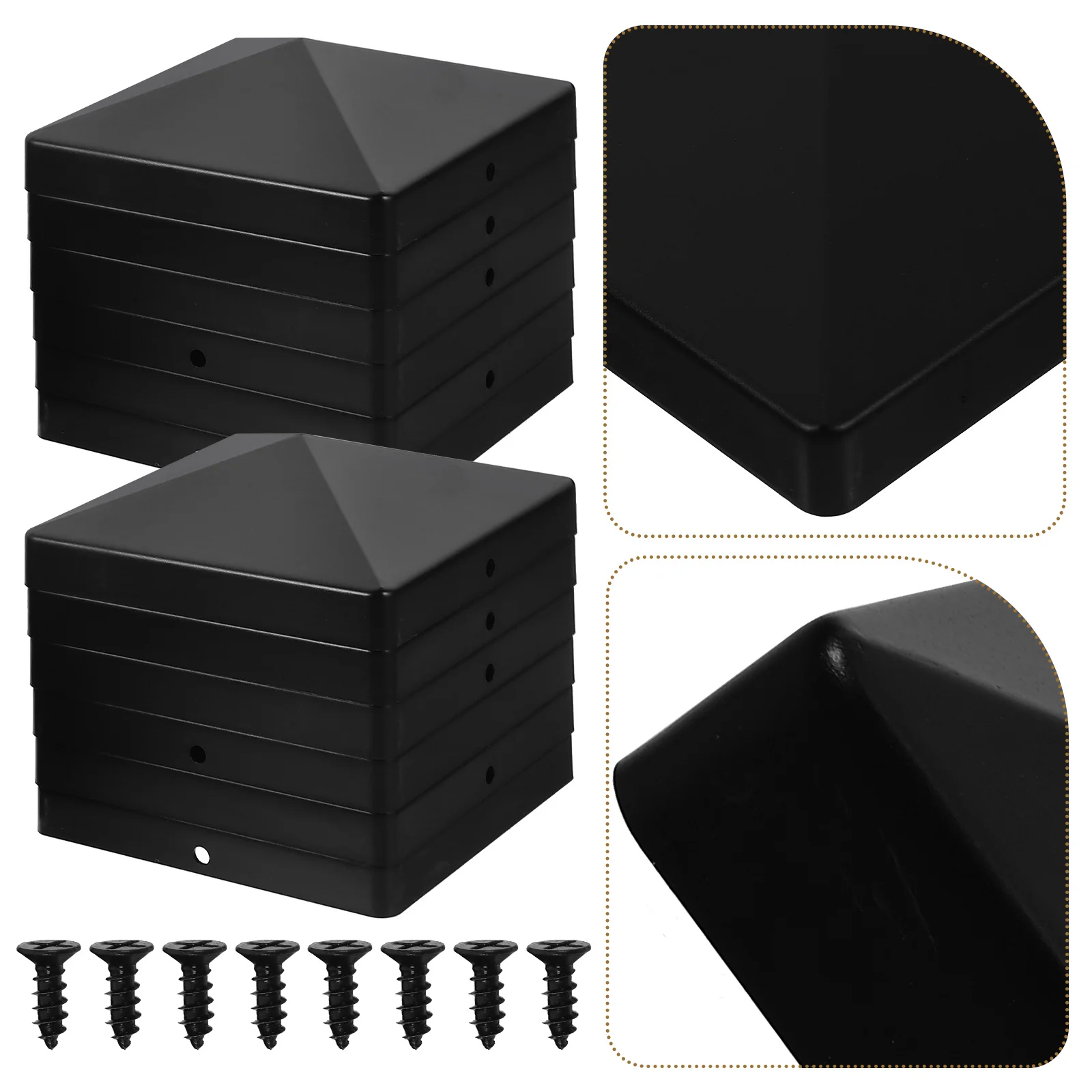 12pcs Fence Post Caps Plastic 4 Inch Outdoor Guardrail Protection Durable Decorative Toppers For Fence Posts Gate Frames Solar
12pcs Fence Post Caps Plastic 4 Inch Outdoor Guardrail Protection Durable Decorative Toppers For Fence Posts Gate Frames Solar