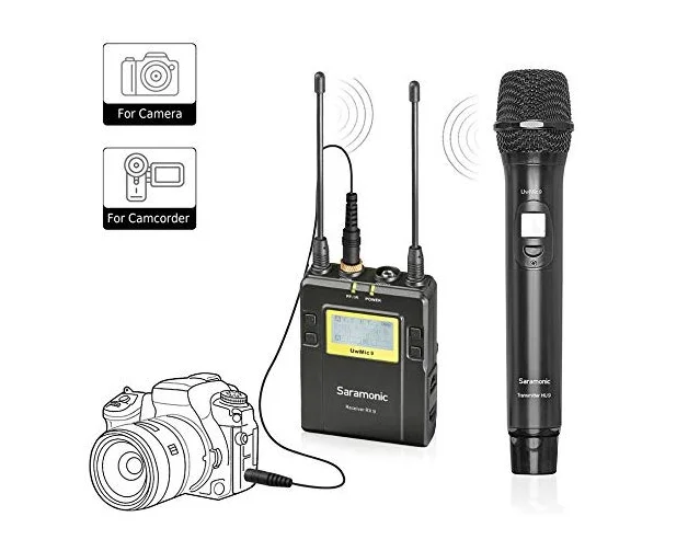 UwMic9 RX9 + HU9 UHF Wireless Handheld Professional Video Microphone Presentations, Presentations, Interviews