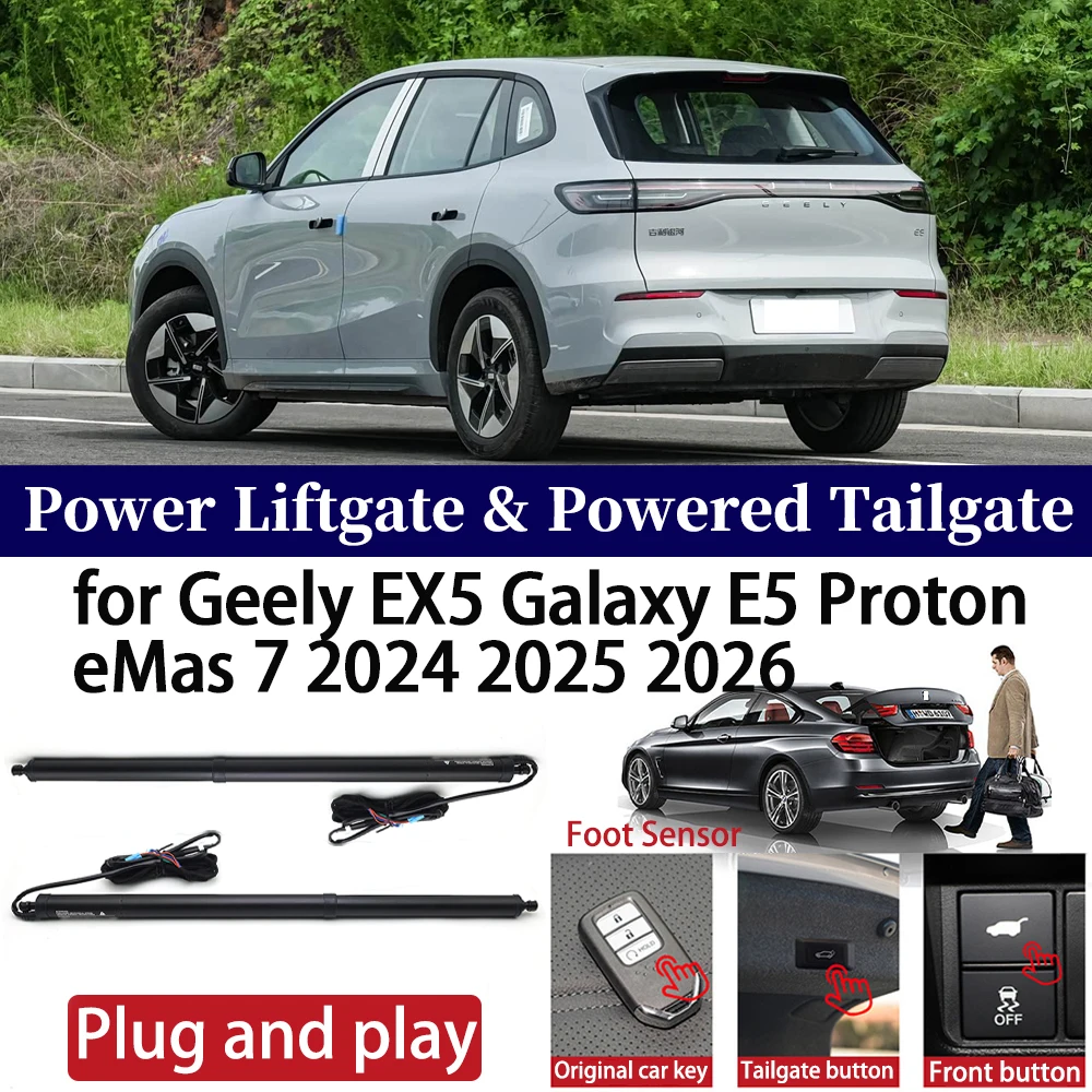 for Geely EX5 Galaxy E5 Proton eMas 7 2024 2025 2026 Car Auto Power Electric Tailgate Liftgate Lift Trunk Closer System
for Geely EX5 Galaxy E5 Proton eMas 7 2024 2025 2026 Car Auto Power Electric Tailgate Liftgate Lift Trunk Closer System