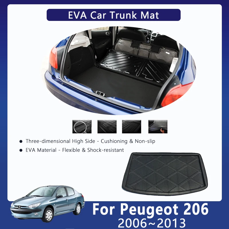 Car EVA Rear Trunk Mat For Peugeot 206 207 2006 2007 2008-2013 Anti-dirty Trunk Storage Pads Cargo Carpets Rugs Auto Accessories
Car EVA Rear Trunk Mat For Peugeot 206 207 2006 2007 2008-2013 Anti-dirty Trunk Storage Pads Cargo Carpets Rugs Auto Accessories
