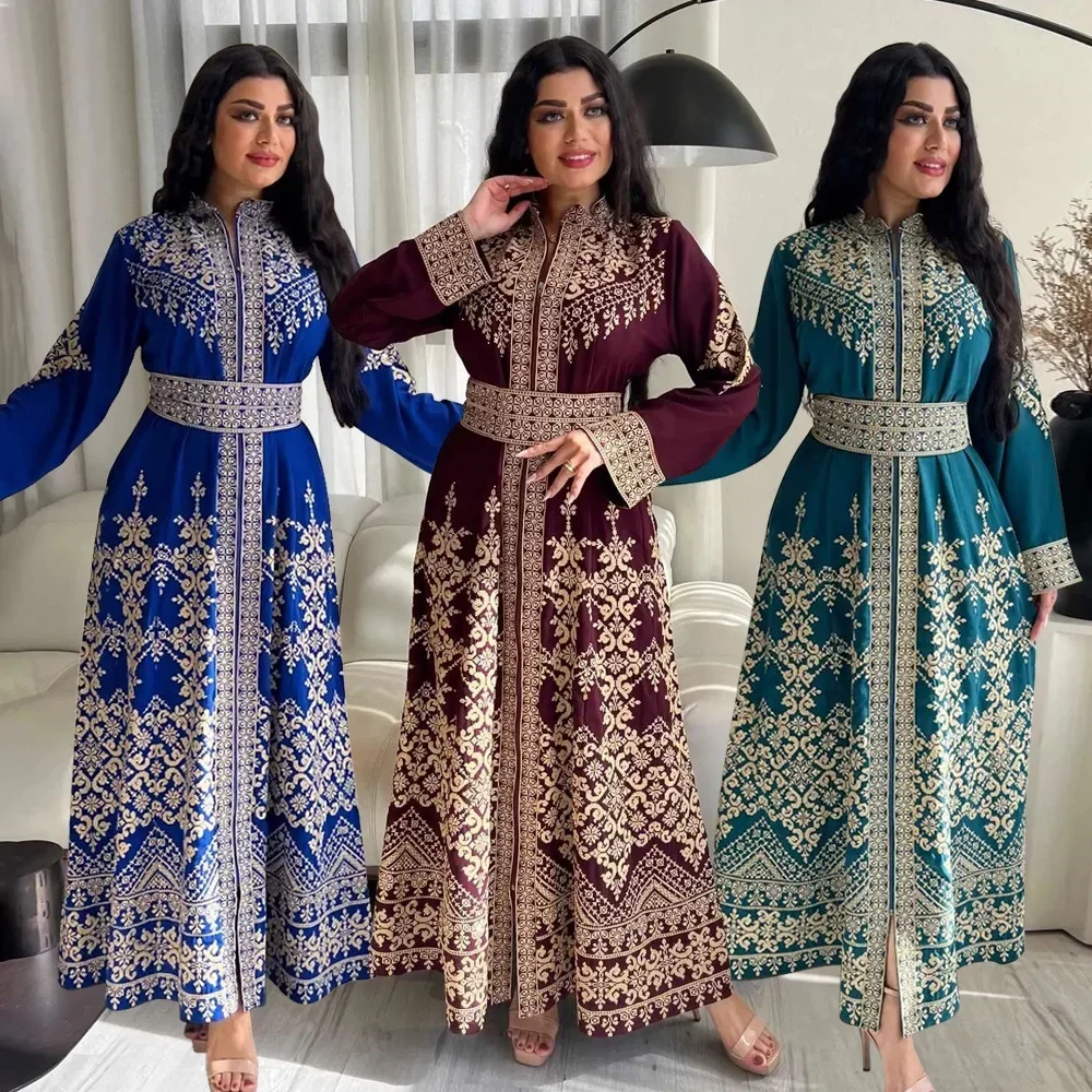 Ramdan Eid Print Jalabiya Muslim Women Zipper Long Dress Robe Dubai Abaya Turkey Kaftan Ethnic Islam Clothing Caftan Vestidos
Ramdan Eid Print Jalabiya Muslim Women Zipper Long Dress Robe Dubai Abaya Turkey Kaftan Ethnic Islam Clothing Caftan Vestidos