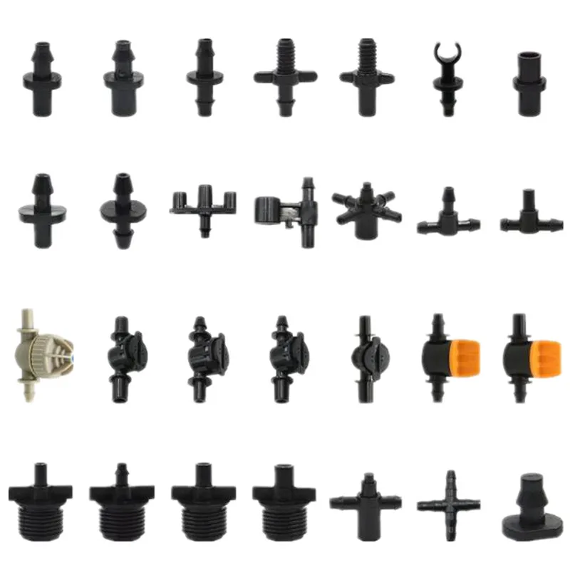 4/7Microtube Fittings Straight Three-Way Tee Garden Sprinkler equipment Micro spray PE Pipe Drip Irrigation 1/4"Tube Accessories
4/7Microtube Fittings Straight Three-Way Tee Garden Sprinkler equipment Micro spray PE Pipe Drip Irrigation 1/4"Tube Accessories