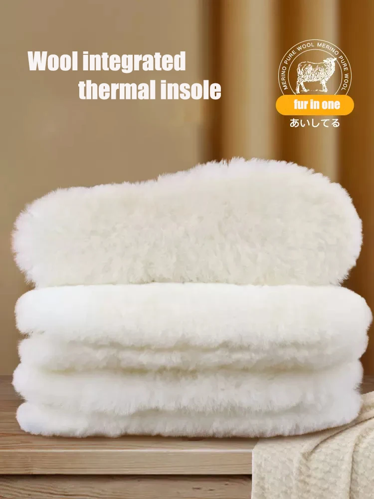 Keep Warm Heated Insole Winter Thicken Real Fur Wool Snow Boots Pad Man Woman Cashmere Thermal Sole
Keep Warm Heated Insole Winter Thicken Real Fur Wool Snow Boots Pad Man Woman Cashmere Thermal Sole