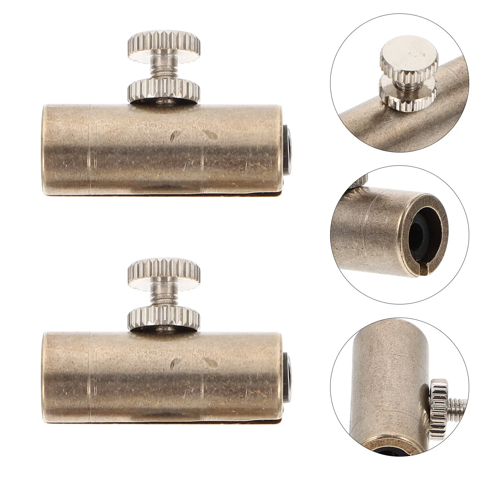2 Pcs Violin Mute Cello Accessories Parts and Musical Instrument Silver Stopper Wolf Suppressor for
2 Pcs Violin Mute Cello Accessories Parts and Musical Instrument Silver Stopper Wolf Suppressor for