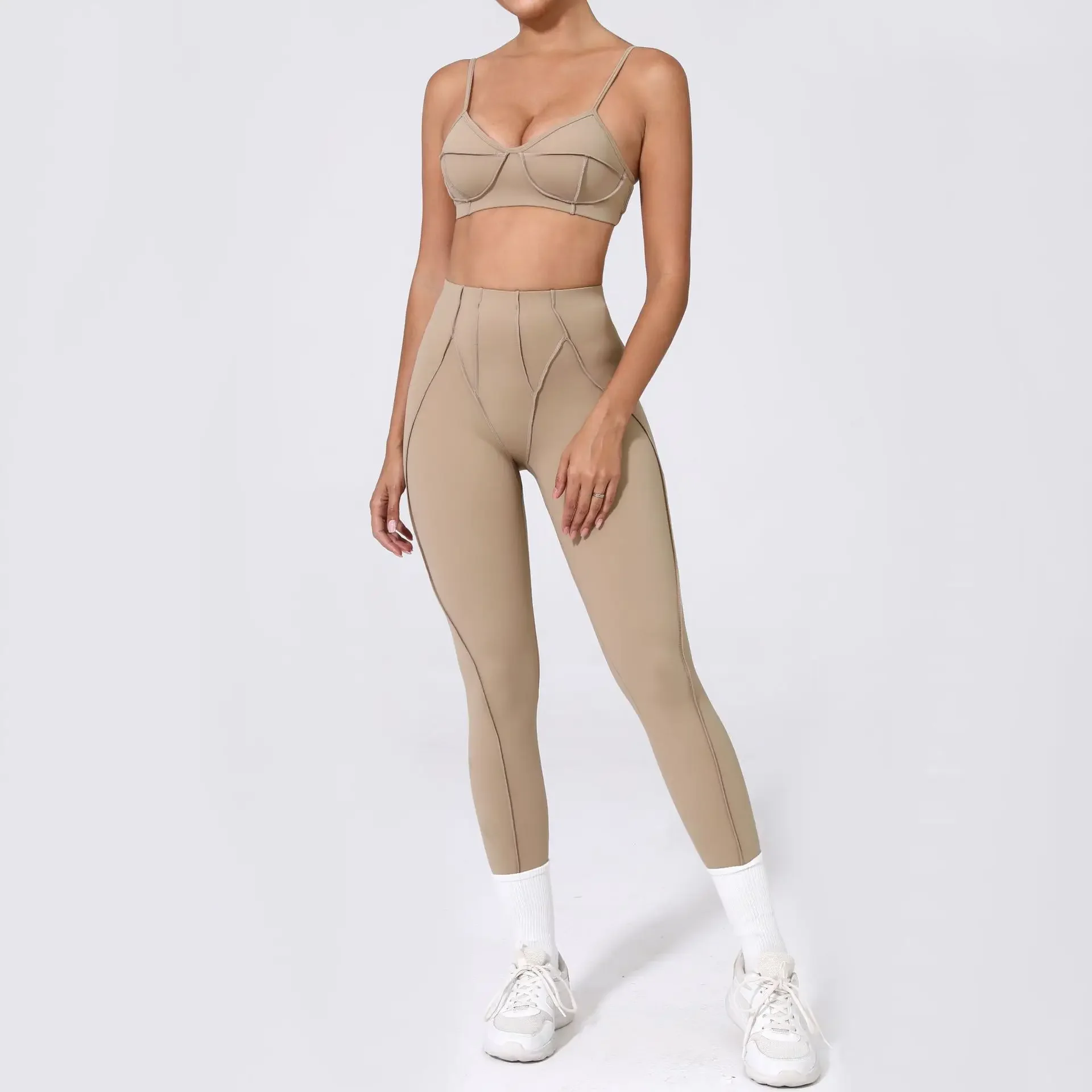 2PCS Women Nude Athletic Yoga Sets Squat Sports Bra Gym Workout High Waist Leggings Fitness Pant Female Active Wear Suits XP81
2PCS Women Nude Athletic Yoga Sets Squat Sports Bra Gym Workout High Waist Leggings Fitness Pant Female Active Wear Suits XP81
