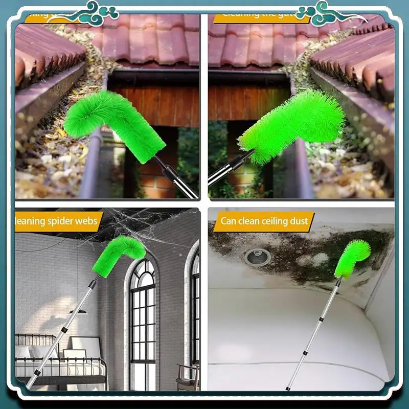 Premium Gutter Cleaning Tools Telescopic Gutter Cleaner With 4Section Pole Reliable Gutter Cleaner Tool For Cleaning Leaves 1.8M
Premium Gutter Cleaning Tools Telescopic Gutter Cleaner With 4Section Pole Reliable Gutter Cleaner Tool For Cleaning Leaves 1.8M