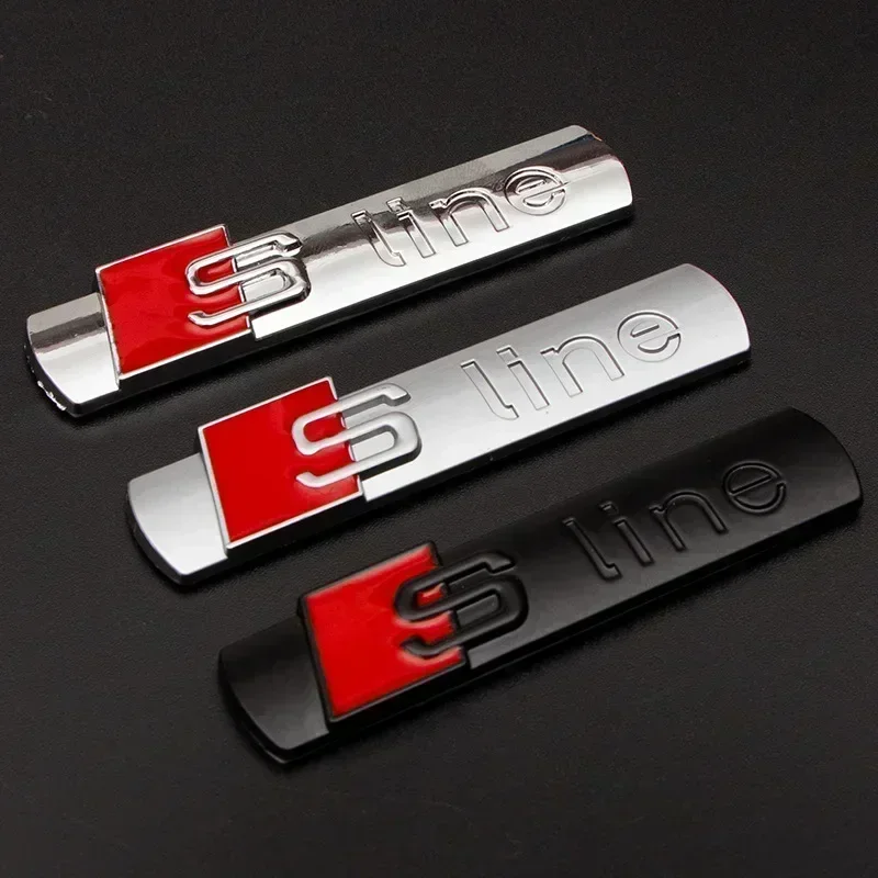 3D Metal Chrome Black Sline Logo S Line Emblem Car Fender Badge For Audi A3 A4 A5 A6 A7 Q2 Q5 Q7 Q3 TT S Line Sticker Accrssorie
3D Metal Chrome Black Sline Logo S Line Emblem Car Fender Badge For Audi A3 A4 A5 A6 A7 Q2 Q5 Q7 Q3 TT S Line Sticker Accrssorie