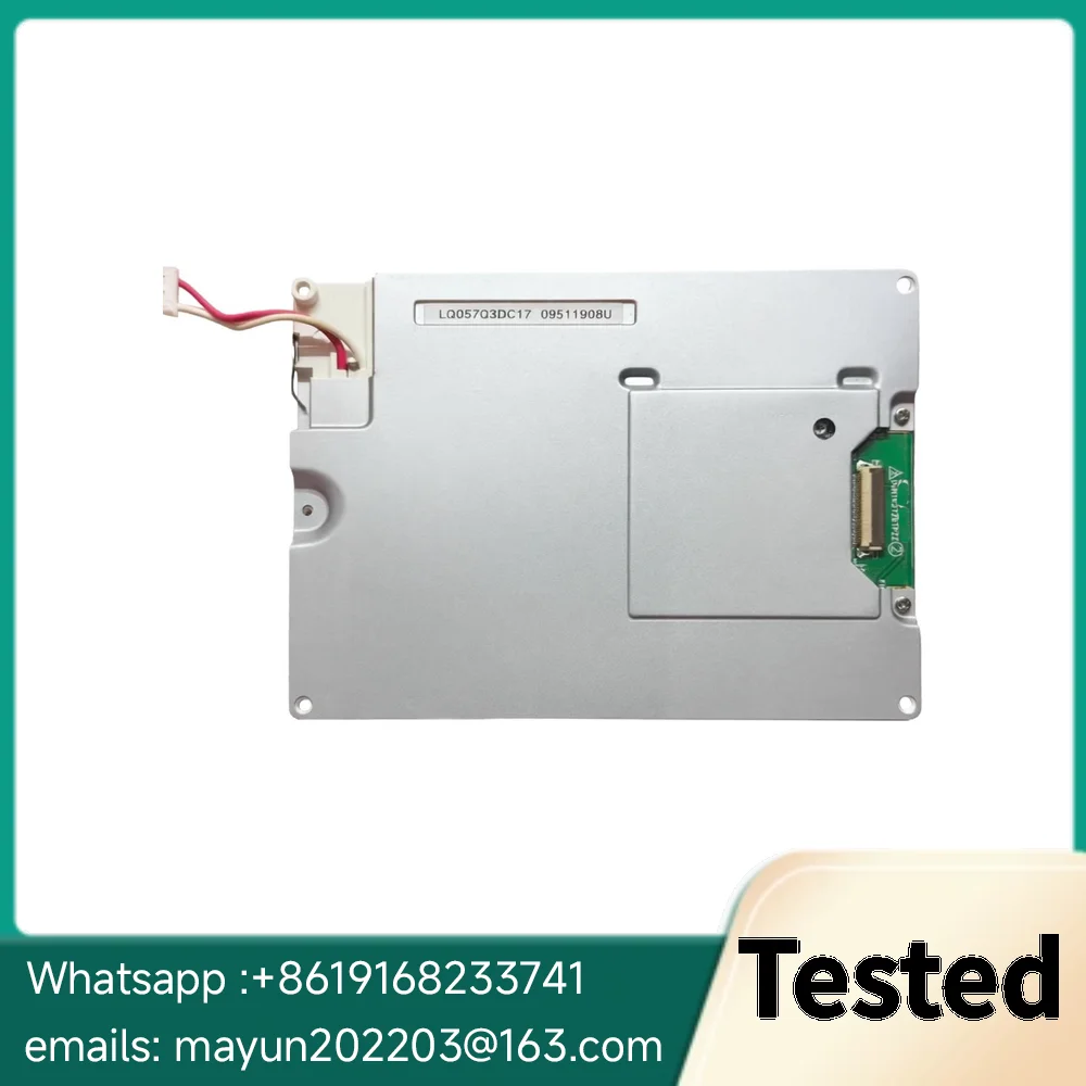 Original Checked 5.7“Inch LQ057Q3DC17 Industrial LCD Display Screen Panel 320x240
Original Checked 5.7“Inch LQ057Q3DC17 Industrial LCD Display Screen Panel 320x240
