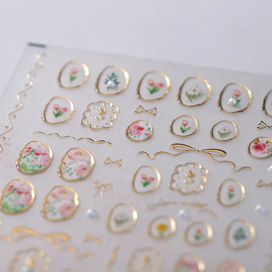 Flower Nail Stickers Upgraded Gentle Fairy French Light Luxury Bow Design Self Adhesive High Quality Vinyl Glossy for Women
Flower Nail Stickers Upgraded Gentle Fairy French Light Luxury Bow Design Self Adhesive High Quality Vinyl Glossy for Women