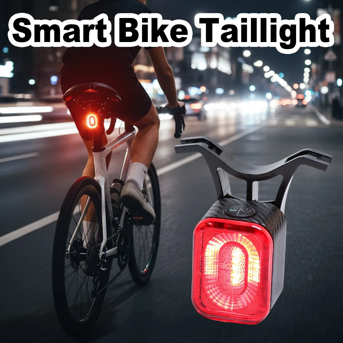 Bicycle Sensor Taillight Intelligent Bicycle Safety Light With Vibration Sensor USB-C Charging High Lumen Automatic Rear Flasher
Bicycle Sensor Taillight Intelligent Bicycle Safety Light With Vibration Sensor USB-C Charging High Lumen Automatic Rear Flasher