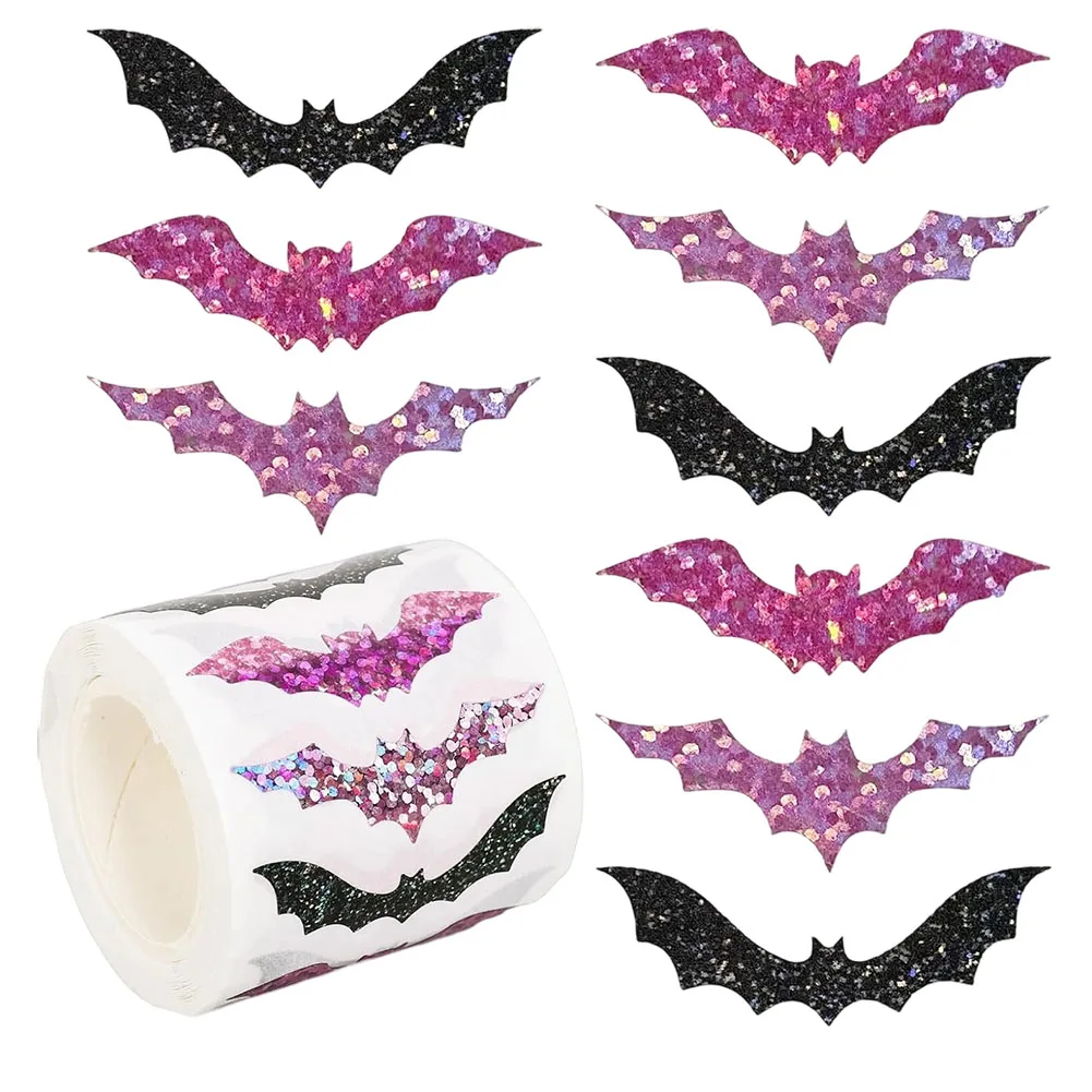 500pcs Halloween Bat Stickers Roll Black Bat Shape Waterproof Decals Sparkly 3D Pvc Bat On The Wall Halloween Scary Props 2025
500pcs Halloween Bat Stickers Roll Black Bat Shape Waterproof Decals Sparkly 3D Pvc Bat On The Wall Halloween Scary Props 2025