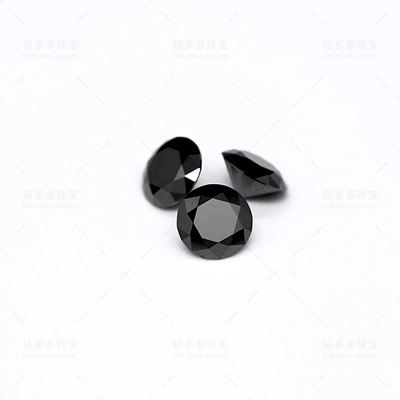 Factory Cheap Wholesale Black Round Cut Moissanite Gemstone Loose For Custom Jewelry Alternative Gift
Factory Cheap Wholesale Black Round Cut Moissanite Gemstone Loose For Custom Jewelry Alternative Gift