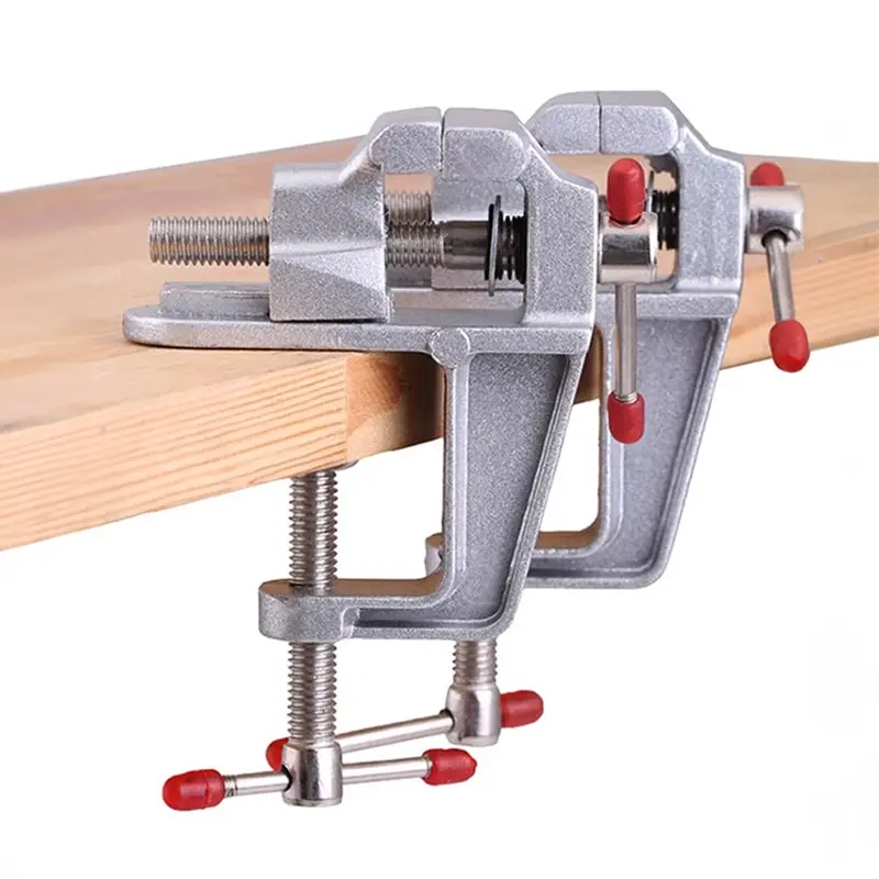 35MM Aluminium Alloy Table Bench Clamp Vise Multi-functional Bench Vise Table Screw Vise for DIY Craft Mold Fixed Repair Tool
35MM Aluminium Alloy Table Bench Clamp Vise Multi-functional Bench Vise Table Screw Vise for DIY Craft Mold Fixed Repair Tool