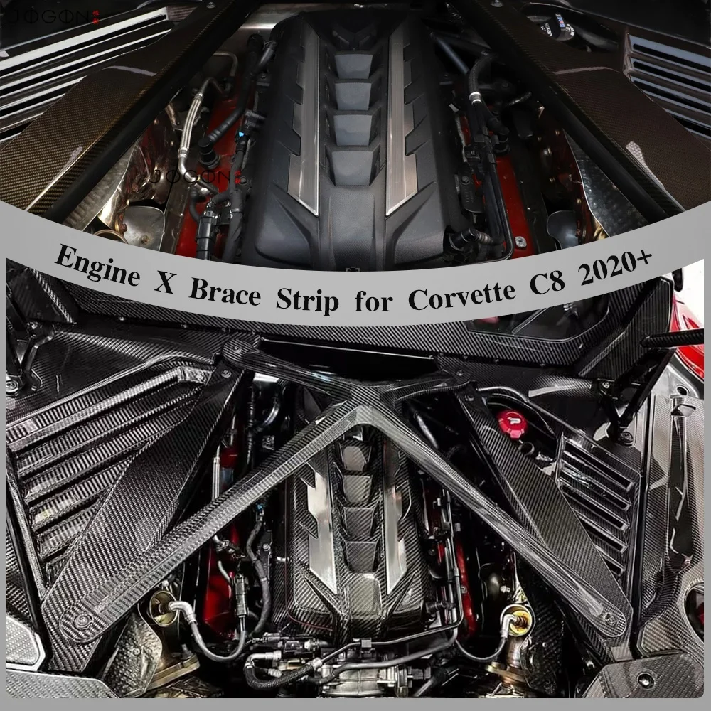 Real Carbon Fiber Engine Bonnet X Cover Trim AccessoriesFor Chevrolet Corvette C8 Stingray Coupe 2LT 3LT Z51 E-Ray 2020-2025
Real Carbon Fiber Engine Bonnet X Cover Trim AccessoriesFor Chevrolet Corvette C8 Stingray Coupe 2LT 3LT Z51 E-Ray 2020-2025