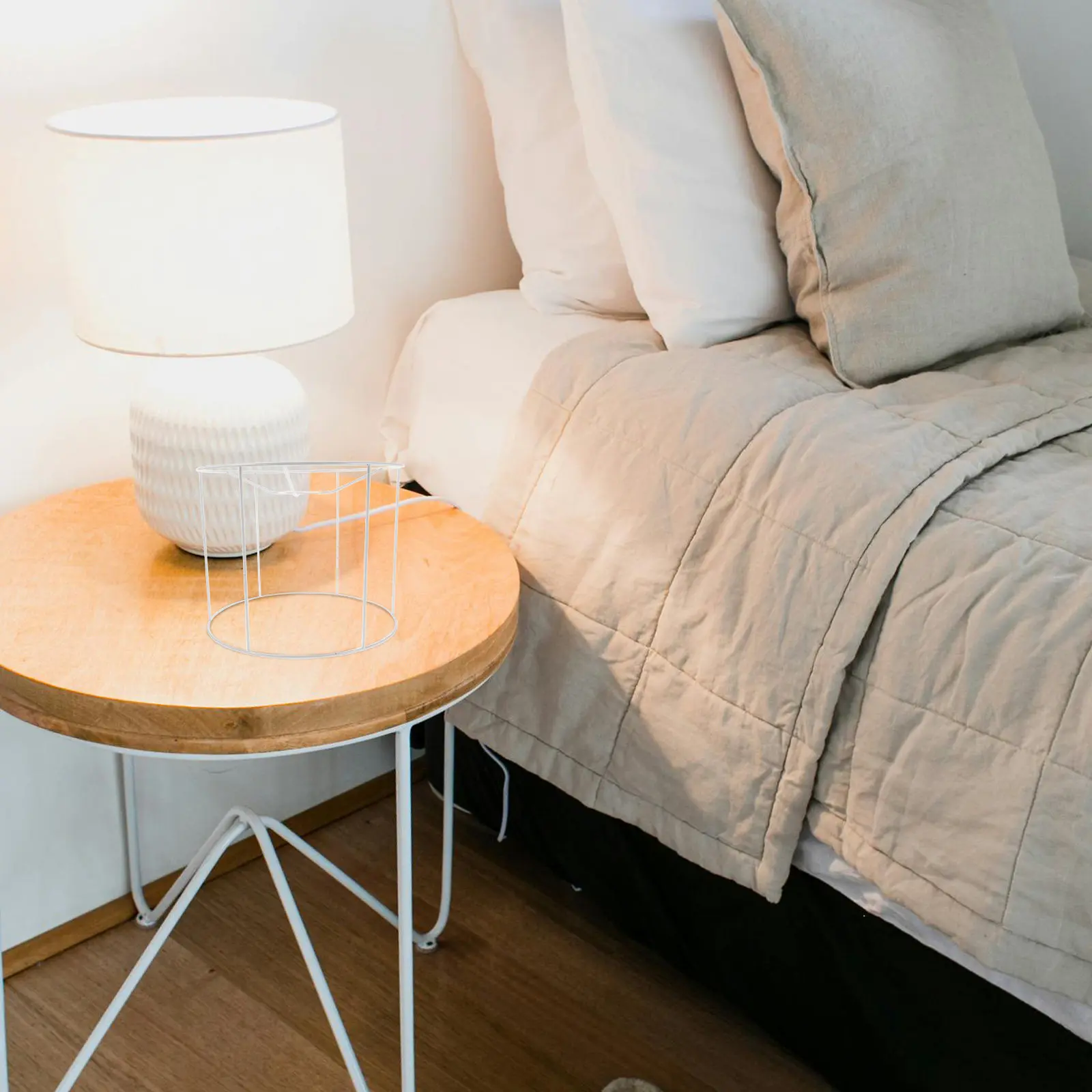 Металлический каркас для абажура 28x28x21.8см, круглый, из железной проволоки, с патроном E27, для самостоятельного изготовления светильников, каркас-опора для абажура
Металлический каркас для абажура 28x28x21.8см, круглый, из железной проволоки, с патроном E27, для самостоятельного изготовления светильников, каркас-опора для абажура