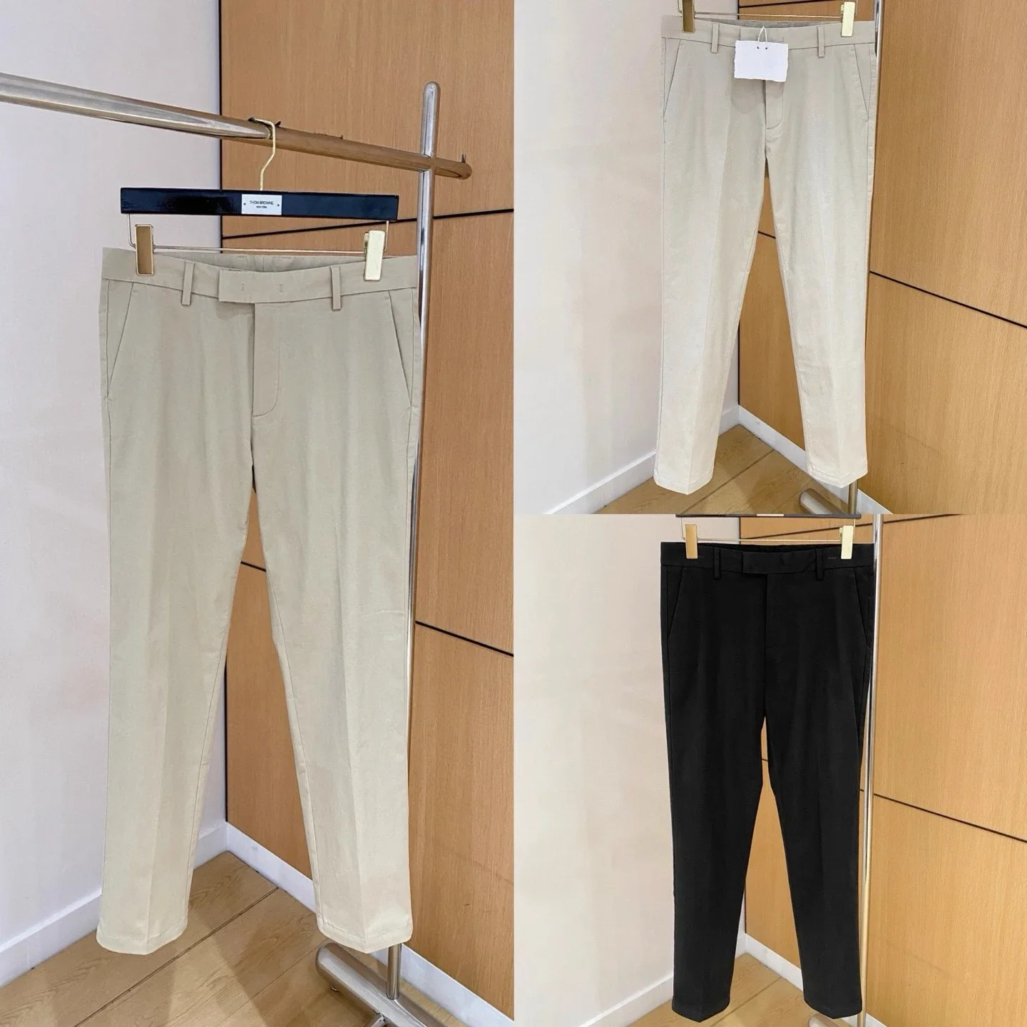 BC 25ss Повседневные однотонные прямые брюки брюки
BC 25ss Повседневные однотонные прямые брюки брюки