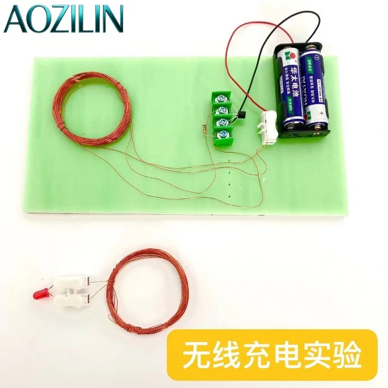 AOZILIN Joule Thief DIY Kit Electromagnetic Wave Experiment Wireless Lighting & Charging Science Invention Model 10 Pack
AOZILIN Joule Thief DIY Kit Electromagnetic Wave Experiment Wireless Lighting & Charging Science Invention Model 10 Pack
