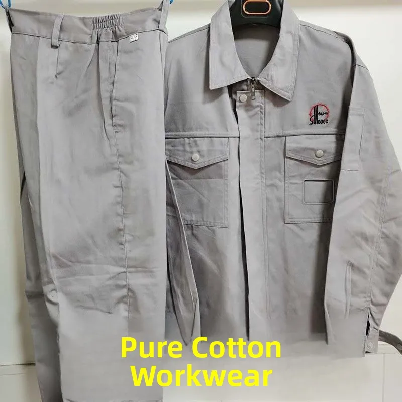 Pure Cotton Long Sve Workwear Set for Ws And ip Repair Men Wear Resistant Fac Workop orms M Faion
Pure Cotton Long Sve Workwear Set for Ws And ip Repair Men Wear Resistant Fac Workop orms M Faion