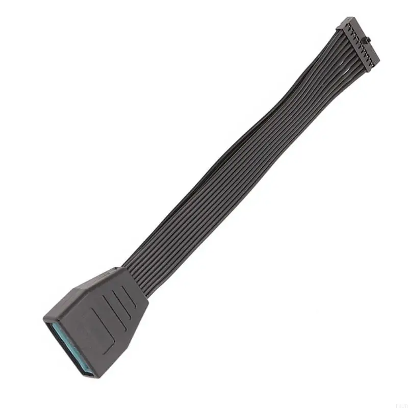 F42D Small Mini USB 19/20 штифт внутренний разгибатель Адаптер Адаптер Черный плоский проволочный кабель для материнской 5,9
F42D Small Mini USB 19/20 штифт внутренний разгибатель Адаптер Адаптер Черный плоский проволочный кабель для материнской 5,9