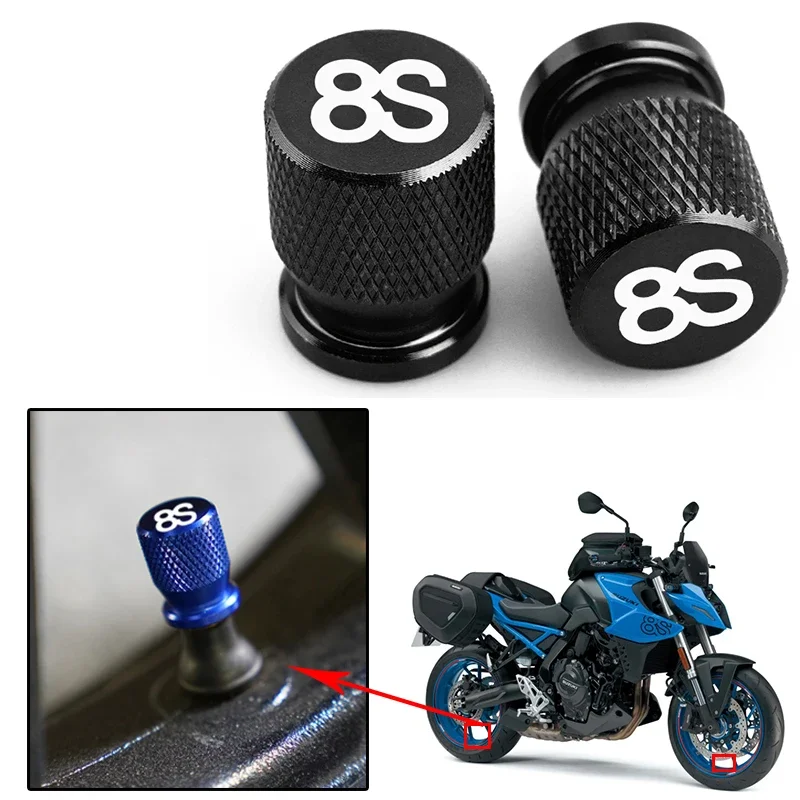 For Suzuki GSX-8S GSX 8S GSX-S 8S GSX8S Motorcycle Aluminum Alloy Tire Wheel Decorate Parts Valve Stem Caps Cover WITH LOGO 8S
For Suzuki GSX-8S GSX 8S GSX-S 8S GSX8S Motorcycle Aluminum Alloy Tire Wheel Decorate Parts Valve Stem Caps Cover WITH LOGO 8S