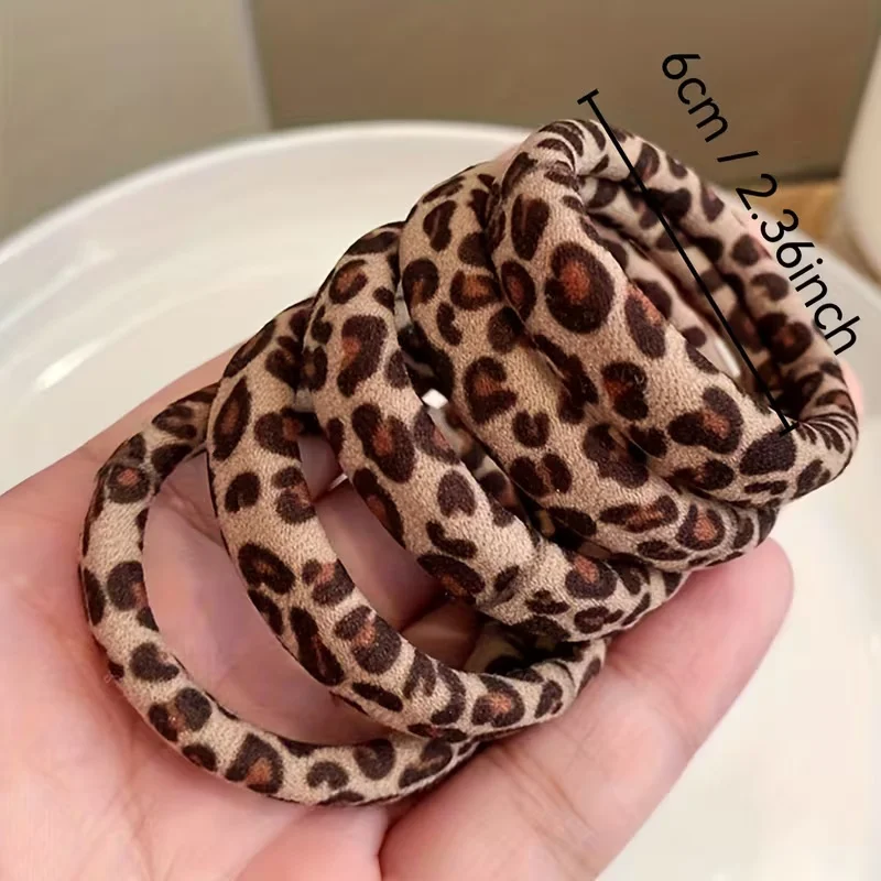 10pcs Fashion Leopard Print Elastic Rubber Hair Bands Hair Rope for Women Party Hair Accessories
10pcs Fashion Leopard Print Elastic Rubber Hair Bands Hair Rope for Women Party Hair Accessories