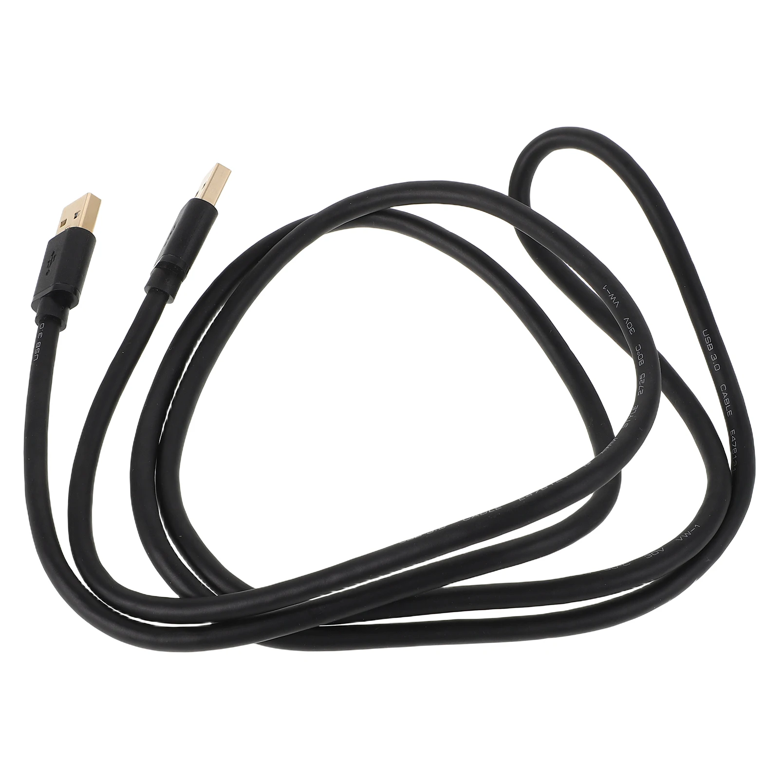 Double Ended Cable High Speed Data Phone Cord Transfer Male to Male Black Portable Laptop Cord
Double Ended Cable High Speed Data Phone Cord Transfer Male to Male Black Portable Laptop Cord